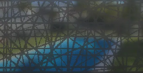 Panel preview: the Bird Sticks design cut into a Textured Monument panel