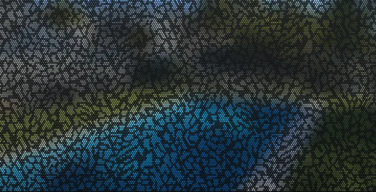 Panel preview: the Coral design cut into a Textured Black panel