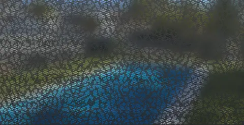 Panel preview: the Coral design cut into a Textured Monument panel