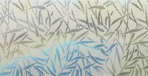 Panel preview: the Heavy Bamboo 2 design cut into a Textured Surfmist panel