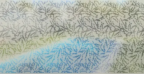 Panel preview: the Heavy Bamboo design cut into a Textured Surfmist panel