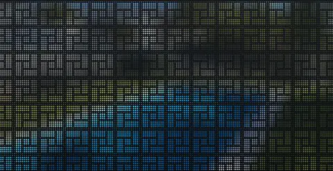 Panel preview: the Nahosh design cut into a Textured Black panel