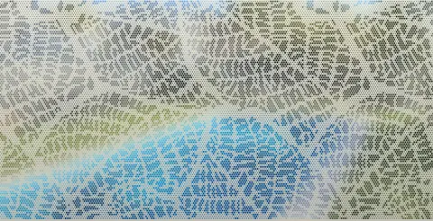 Panel preview: the Pauleave design cut into a Textured Surfmist panel