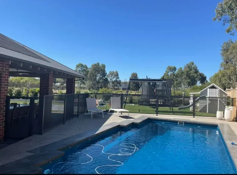 Jo Bo&rsquo;s PoolPerf pool fence, photographed by Jo and posted on Facebook