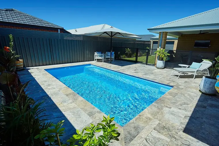 Steven Walters&rsquo;s PoolPerf pool fence, photographed by Steven and posted on Facebook