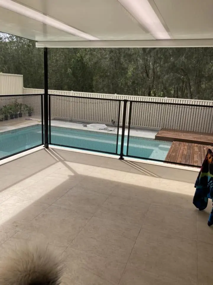 Samantha Bowles&rsquo;s PoolPerf pool fence, photographed by Samantha and posted on Facebook