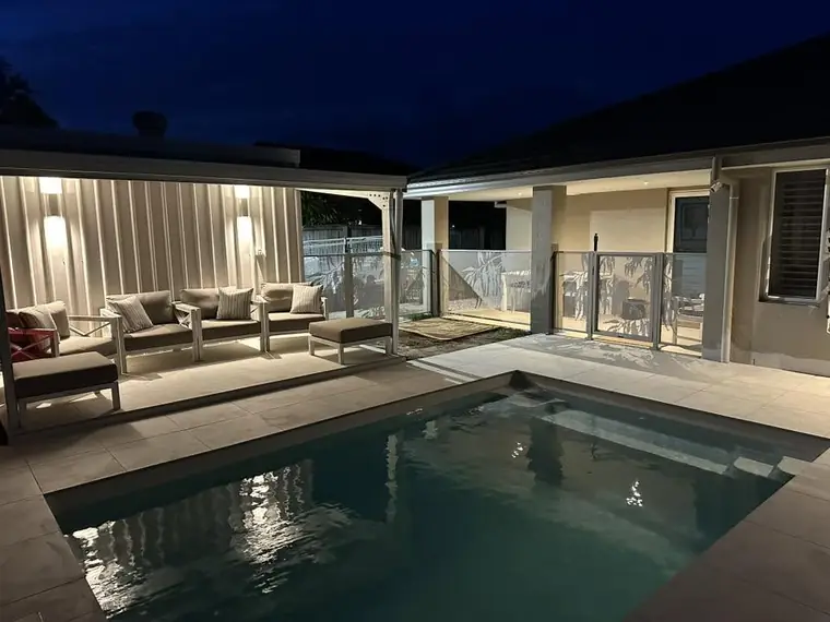 Nicole Clothier&rsquo;s PoolPerf pool fence, photographed by Nicole and posted on Facebook