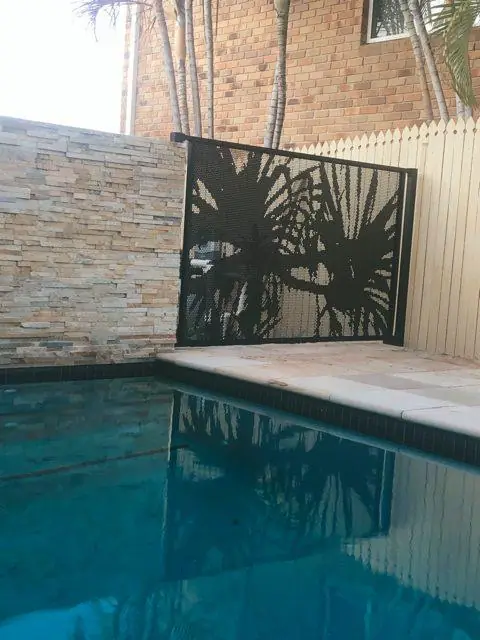 Kat Hateley&rsquo;s PoolPerf fence, the photo they posted with their Google review