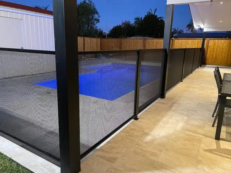 kate richardson&rsquo;s PoolPerf fence, the photo they posted with their Google review
