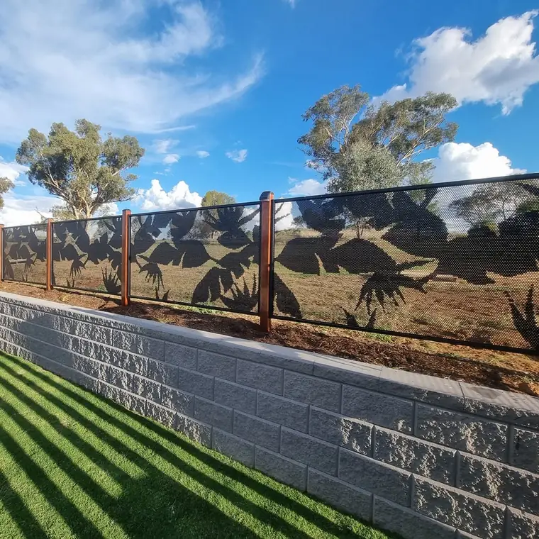 Josh Leddin&rsquo;s PoolPerf pool fence, photographed by the owner