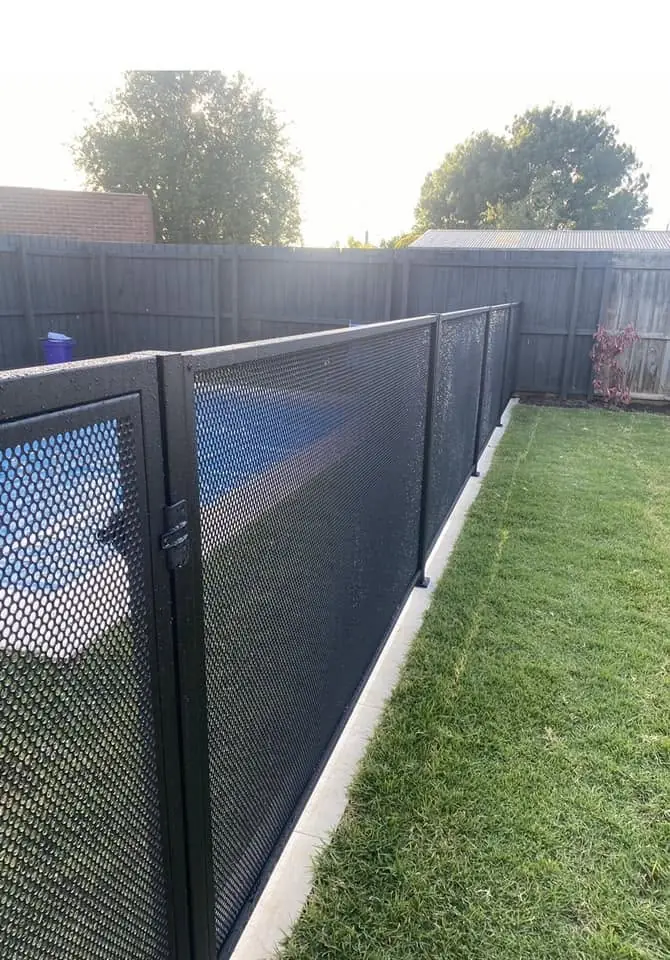 Danny Holdsworth&rsquo;s PoolPerf pool fence, photographed by Danny and posted on Facebook