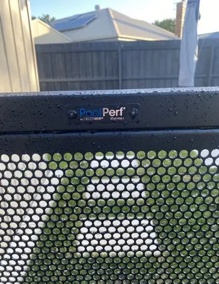 Danny Holdsworth&rsquo;s PoolPerf pool fence, photographed by Danny and posted on Facebook