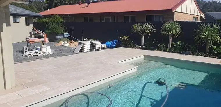 Dae Waples&rsquo;s PoolPerf pool fence, photographed by Dae and posted on Facebook